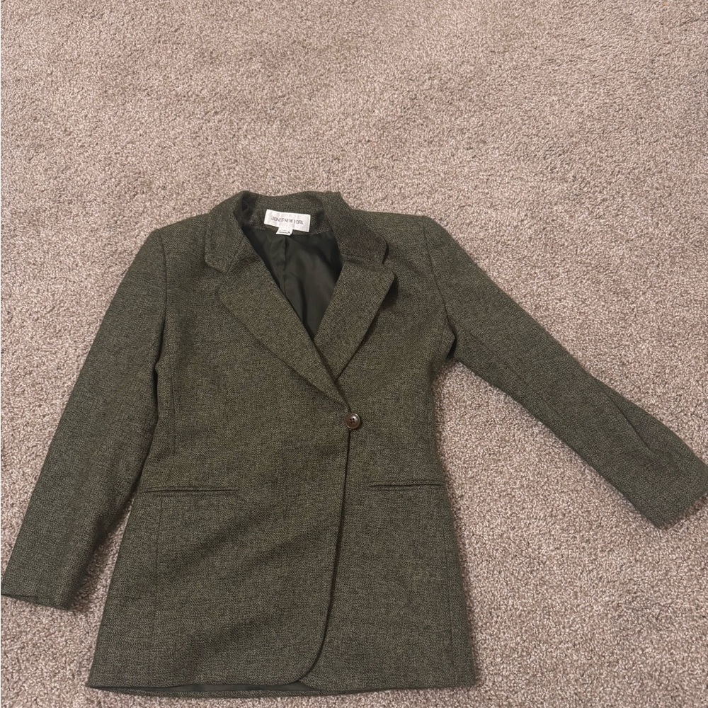 Jones New York Dark Green Blazer